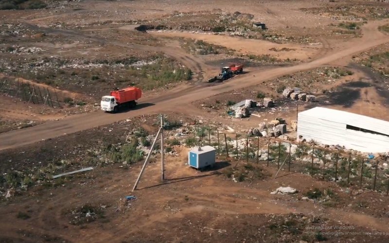 «Таза қала» в Аксу: неприятный запах, неогороженная свалка и экоактивисты 