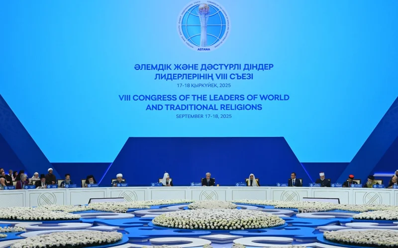 8th Congress of Leaders of World and Traditional Religions in Astana