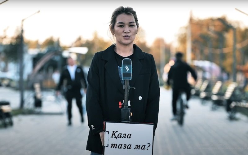 «Таза қала» в Аксу: неприятный запах, неогороженная свалка и экоактивисты 