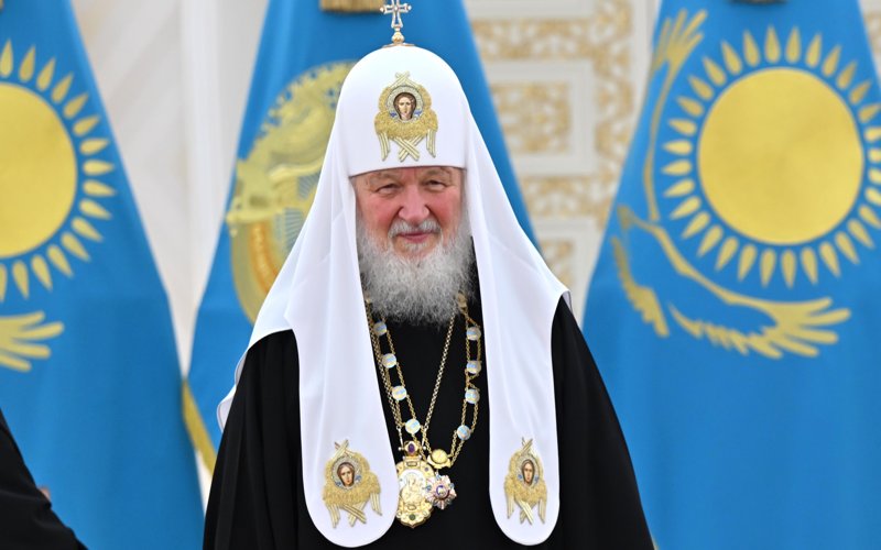 Мемлекет басшысы Әлемдік және дәстүрлі діндер көшбасшыларының VIII съезіне қатысу үшін Астанаға келген Мәскеу және бүкіл Ресей патриархы Кириллмен кездесті Мемлекет басшысы Әлемдік және дәстүрлі діндер көшбасшыларының VIII съезіне қатысу үшін Астанаға келген Мәскеу және бүкіл Ресей патриархы Кириллмен кездесті