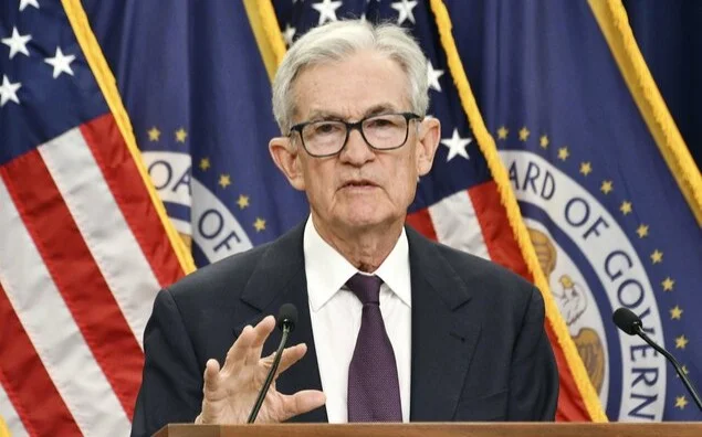 U.S. Federal Reserve Chairman Jerome Powell speaks during a press conference in Washington on Sept. 17, 2025, after the Federal Open Market Committee decided to cut its benchmark interest rate by 0.25 percentage point
