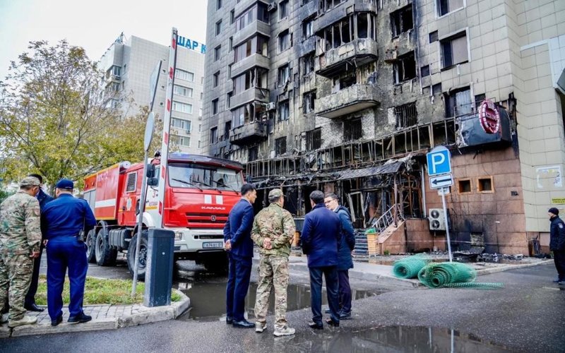 Astanada KaRima kafesi órtendi  Astanada KaRima kafesi órtendi