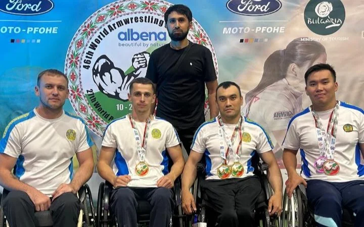 Elordalyq sportshylar para qol kúresten álem chempıonatynda úzdik nátıje kórsetti