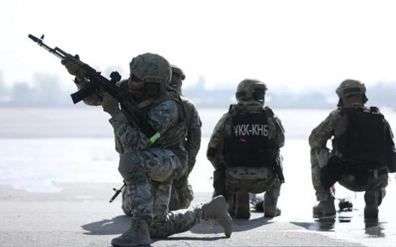 Антитеррористические учения проходят в Талгаре