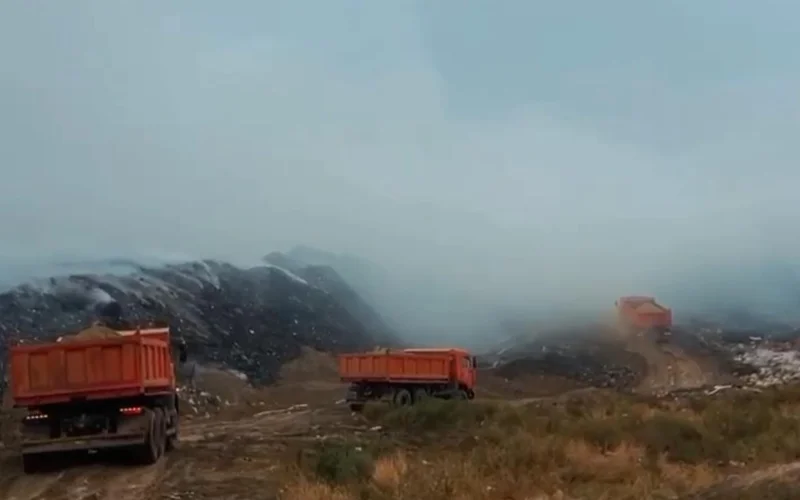 Пожар на полигоне под Алматы: спасатели расширили площади тушения 