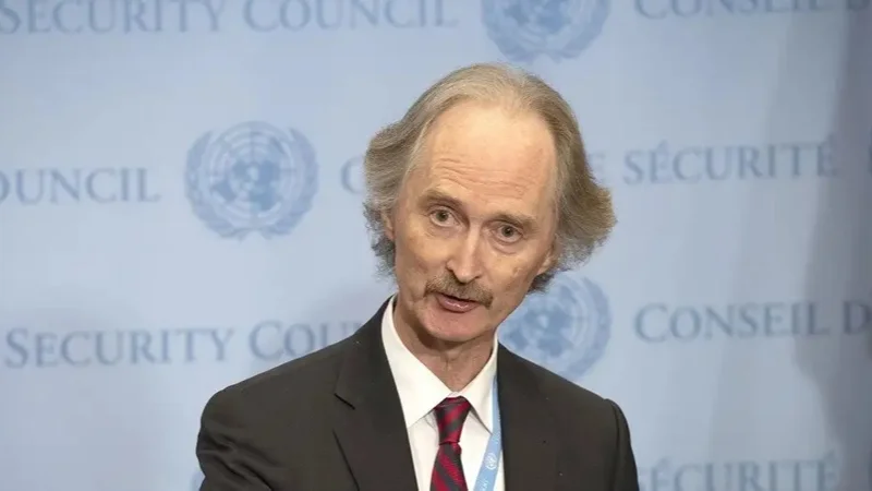 БҰҰ-ның Сирия жөніндегі арнайы елшісі Гейр Педерсен