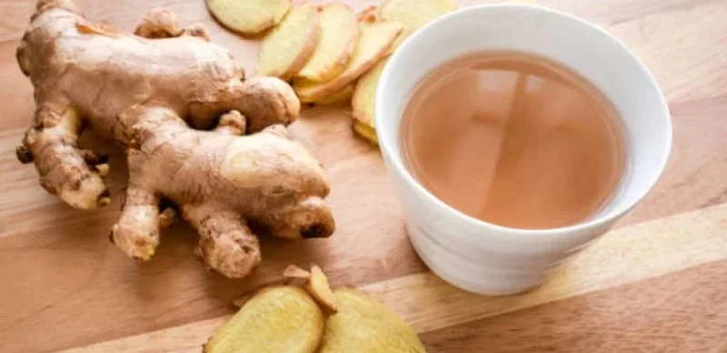 Зімбір шайын ішу