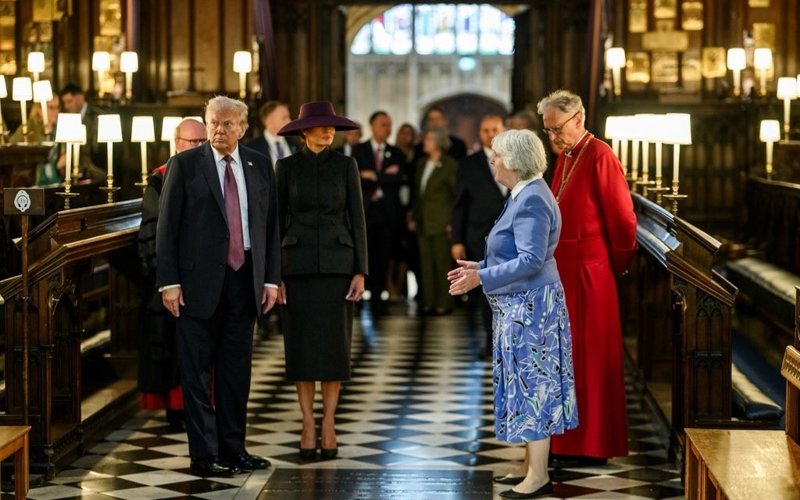 The White House publishes a series of photos from Windsor Castle The White House