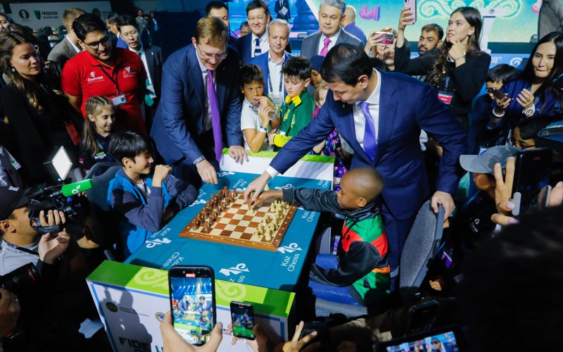 Детский чемпионат мира по шахматам начался в Алматы