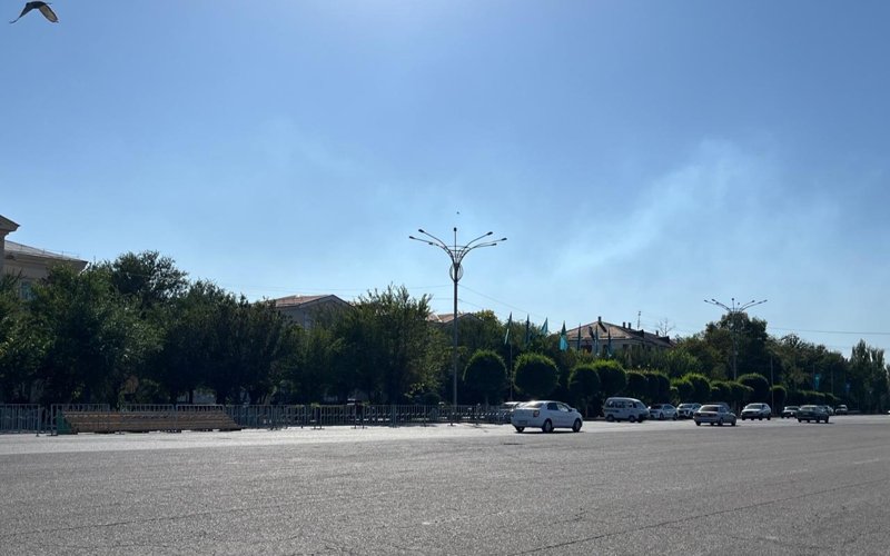 Центральная площадь Тараза Фото: Алексей Поляков/Kazinform Центральная площадь Тараза Фото: Алексей Поляков/Kazinform