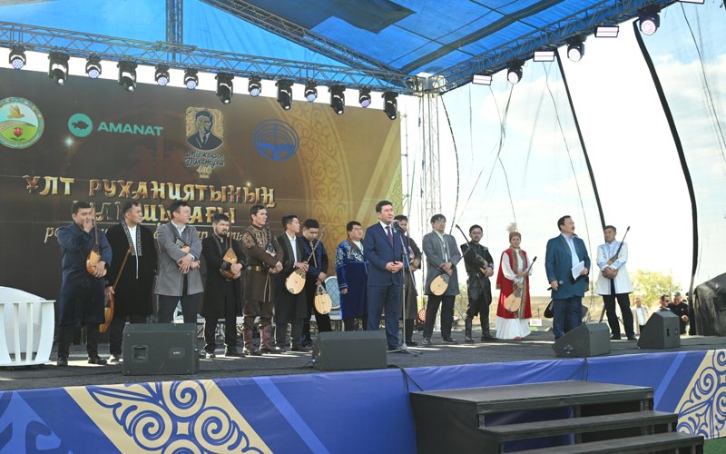 Конный марафон к юбилею Мыржакыпа Дулатова стартовал при поддержке партии «AMANAT» кони марафон