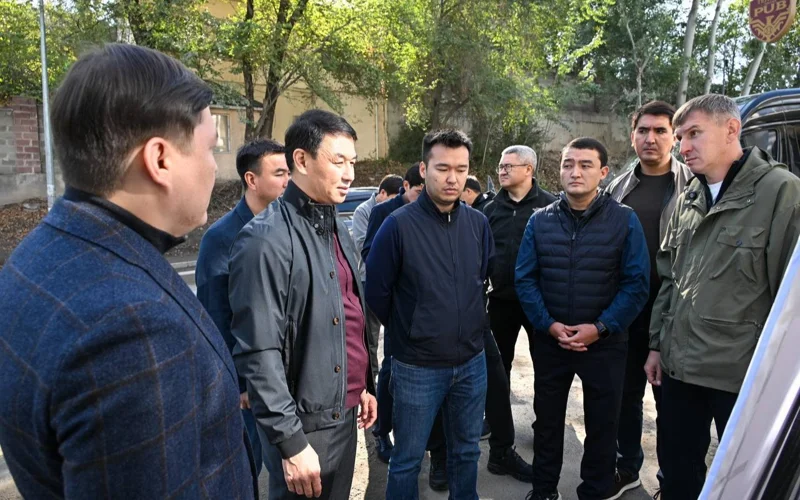 Darhan Satybaldy nóserden keıin turǵyndar shaǵymdanǵan nysandardy tekserdi