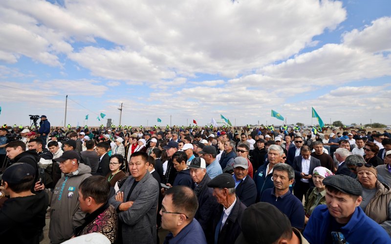 Конный марафон к юбилею Мыржакыпа Дулатова стартовал при поддержке партии «AMANAT» люди