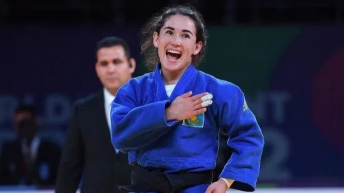 Historic triumph: Abiba Abuzhakynova becomes world’s No. 1 judoka