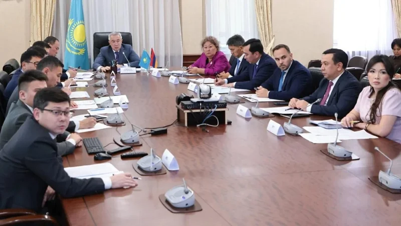 Қозоғистон ва Арманистон ўртасидаги савдо айланмаси ортиб бормоқда