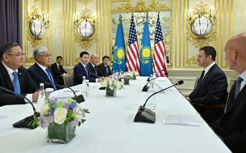 President Tokayev holds talks with Goldman Sachs Global Institute President President Tokayev holds talks with Goldman Sachs Global Institute President