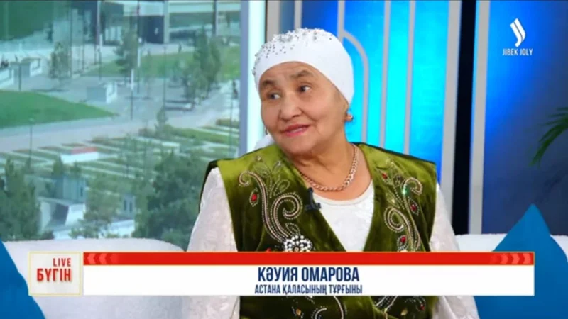 77 jastaǵy Káýııa apa –  Kúnine úsh saǵat sportpen shuǵyldanamyn