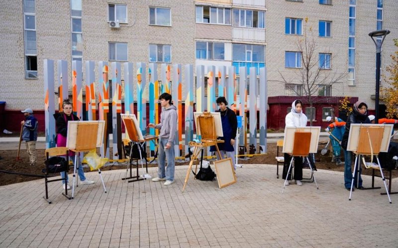 Астанада Жұмысшы мамандықтар аллеясы ашылды