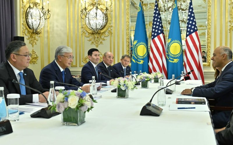 Касым-Жомарт Токаев принял Амита Севака
