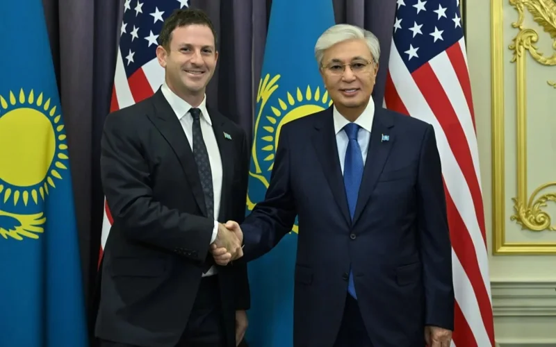 President Tokayev holds talks with Goldman Sachs Global Institute President
