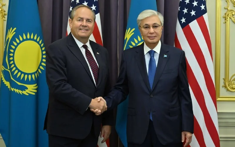 Мемлекет басшысы Cameco корпорациясының президенті Тим Гитцельді қабылдады