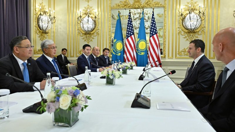 Президент Goldman Sachs Global Institute компаниясының жаһандық мәселелер бойынша басшысымен кездесті Президент Goldman Sachs Global Institute компаниясының жаһандық мәселелер бойынша басшысымен кездесті