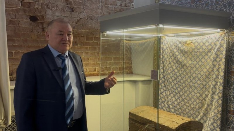 Петропавлдағы Ислам мәдениеті музейінде 1,5 ғасырлық жайнамаз сақталған