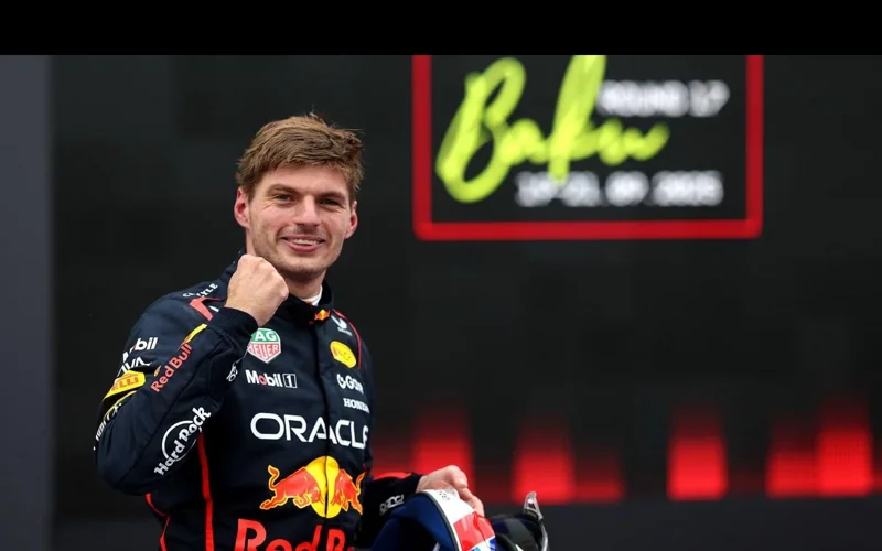 Макс Ферстаппен во второй раз одержал победу в гонке Гран-при Азербайджана «Формулы-1»