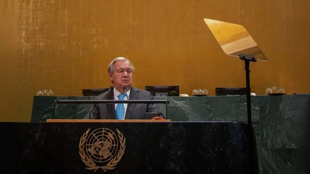 Глава Организации Объединенных Наций Антониу Гутерриш