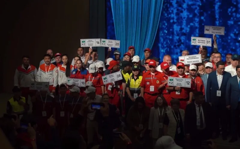 Лучшие бригады скорой помощи определили в Казахстане