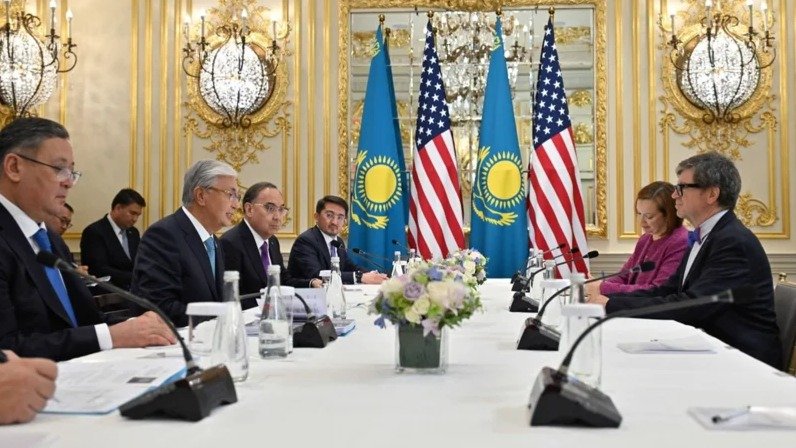 Kassym-Jomart Tokayev receives Meta's Vice President Kazakhstan and Meta