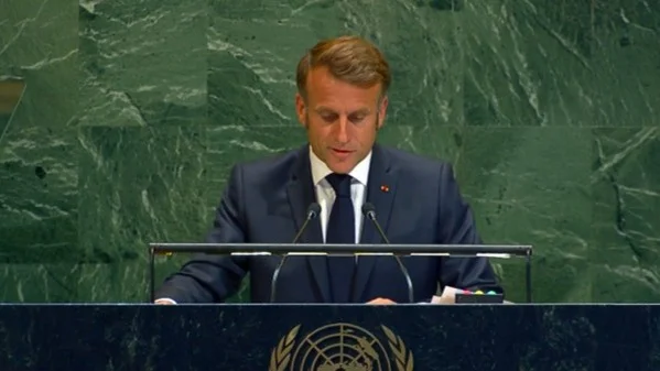 France recognizes Palestine: Macron’s statement at the UN General Assembly