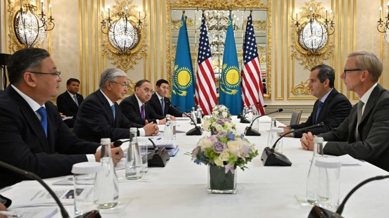 Президент предложил американскому инвестфонду принять участие в цифровых инициативах Казахстана Президент предложил американскому инвестфонду принять участие в цифровых инициативах Казахстана