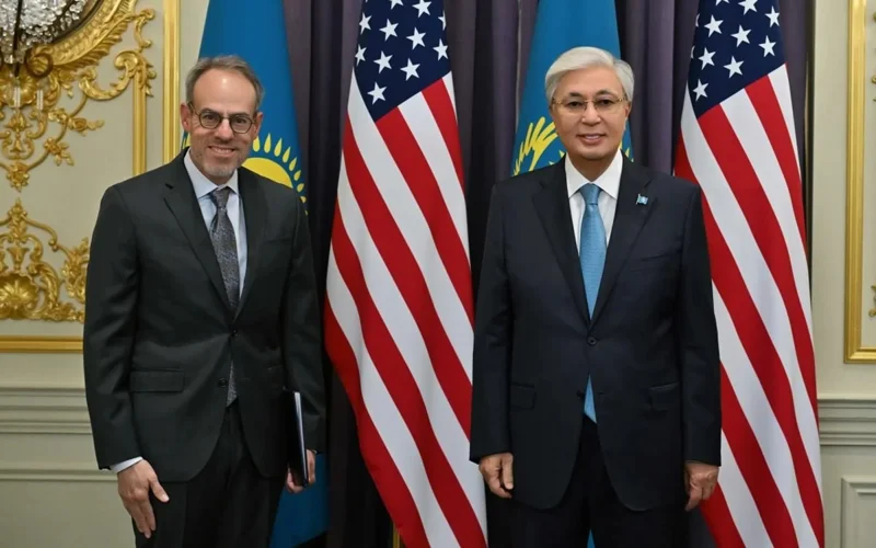 Kazakh President Kassym-Jomart Tokayev received Senior Vice President of Amazon, David Zapolsky