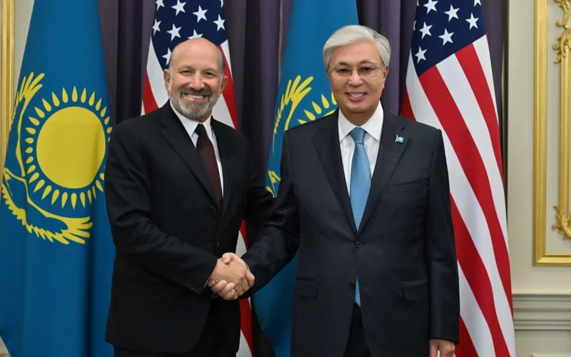 Президент Казахстана встретился с министром торговли США