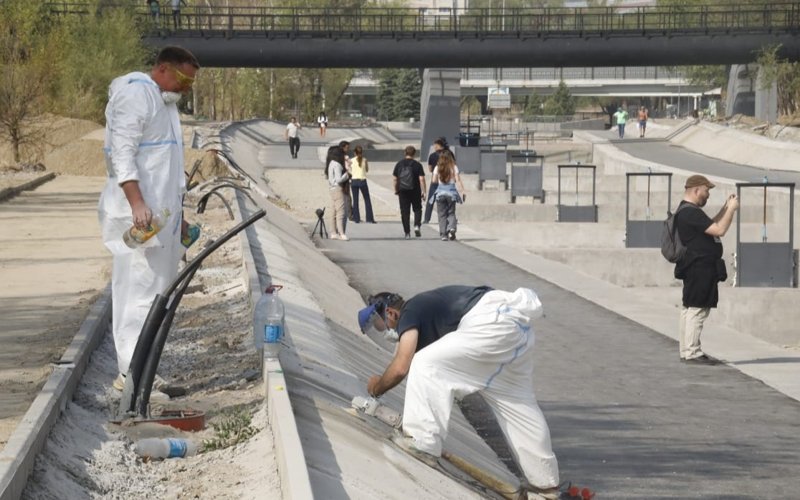 Үлкен Алматы өзені жағалауын жаңғырту жұмыстары 2026 жылы аяқталады