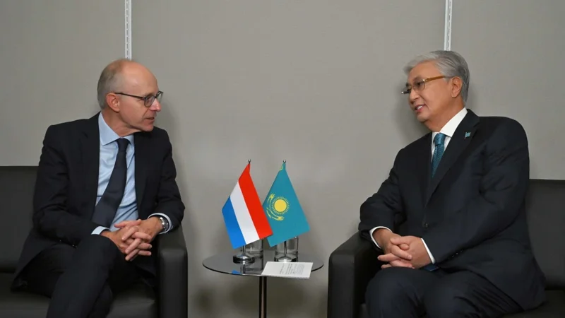 Kazakh President and PM of Luxembourg hold talks