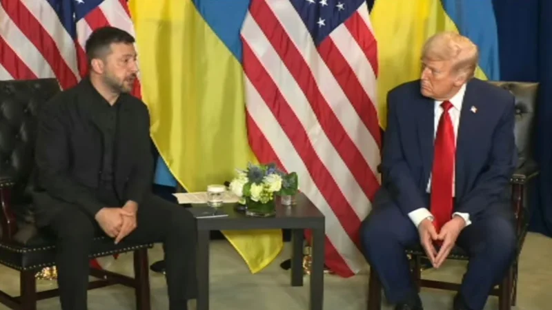 Трамп и Зеленский провели встречу в Нью-Йорке