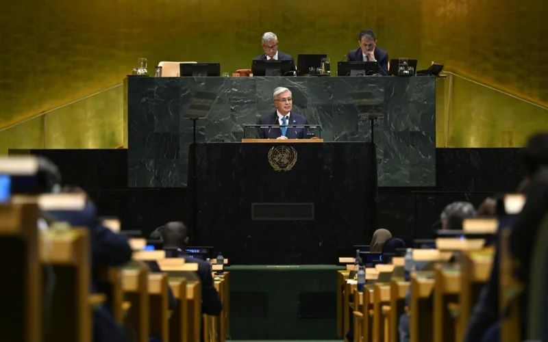Kazakh President Kassym-Jomart Tokayev