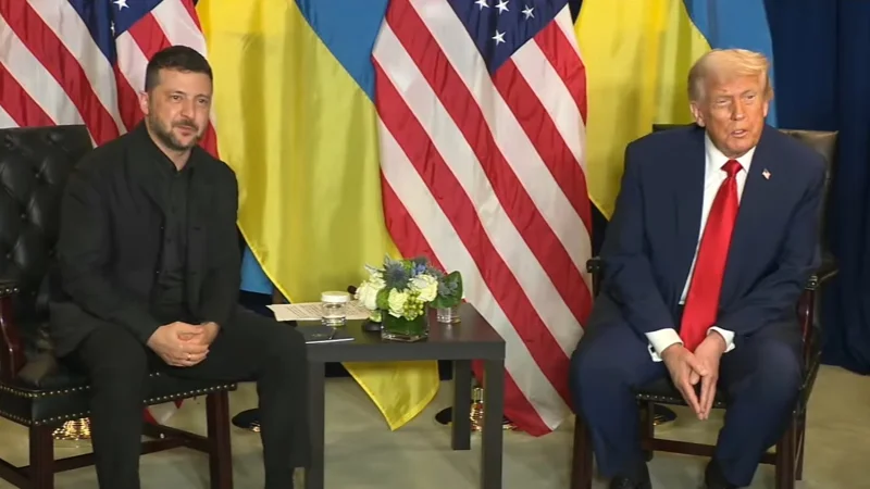 Трамп и Зеленский провели встречу в Нью-Йорке