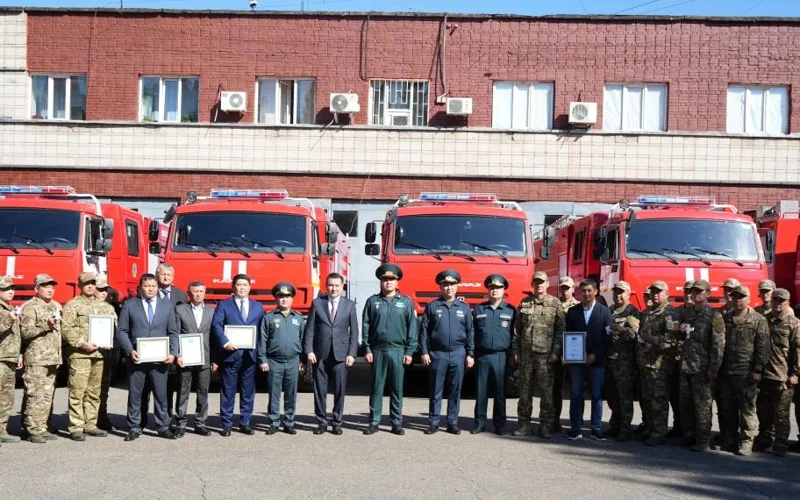 Shyǵys Qazaqstan oblysynyń qutqarýshylaryna jańa tehnıkalar tabystaldy