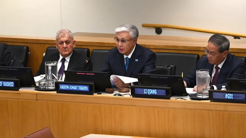 Глава государства принял участие в Совещании высокого уровня по глобальным инициативам Китая