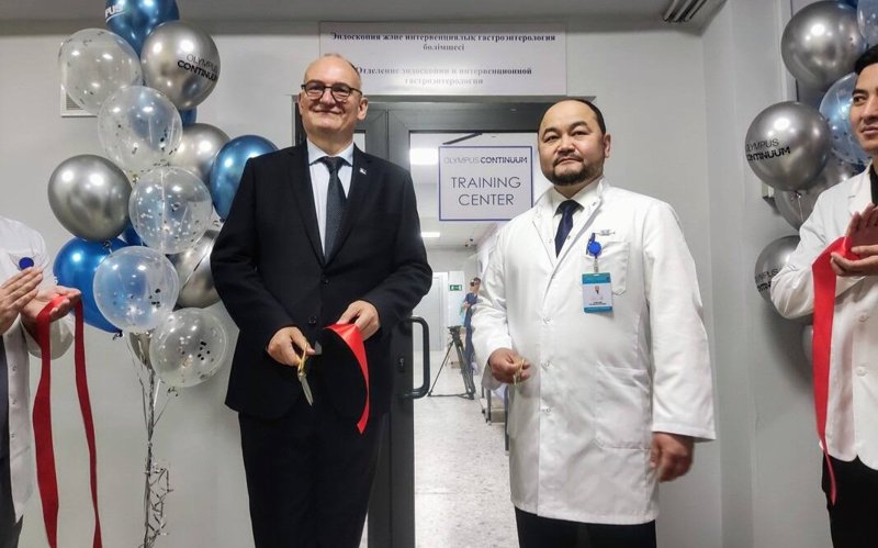 Кардиология және ішкі аурулар ҒЗИ базасында жаңа эндоскопиялық оқу орталығы жұмыс істей бастады