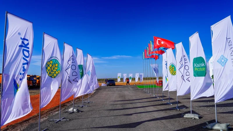 Astanada astyq pen burshaq daqyldaryn tereń óńdeıtin agroónerkásiptik keshenniń qurylysy bastaldy