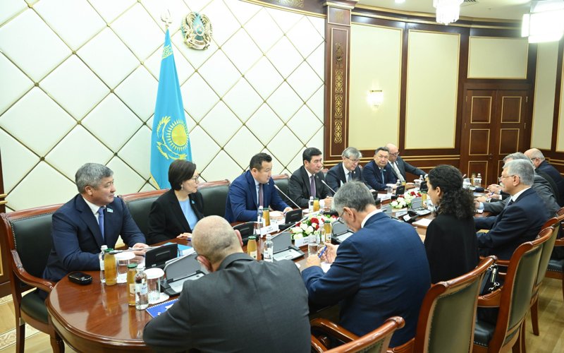 Спикер Мажилиса встретился с&nbsp;председателем Государственного собрания Венгрии