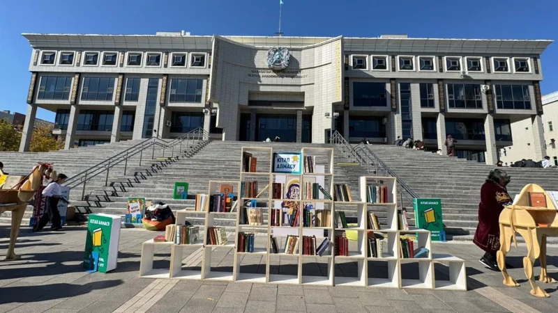 Astanada dástúrli «KitapTime – 2025» respýblıkalyq kitap festıvali ótti