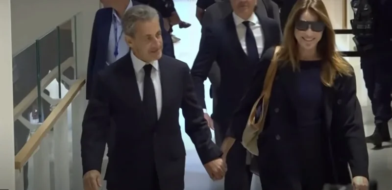 Former French president Nicolas Sarkozy