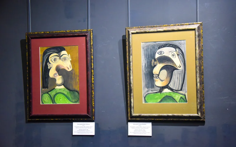 Оригинальные работы Пикассо привезли на выставку в Астану