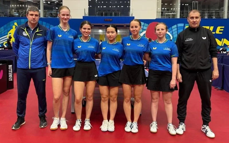 Определились первые победители юношеского чемпионата Казахстана по настольному теннису