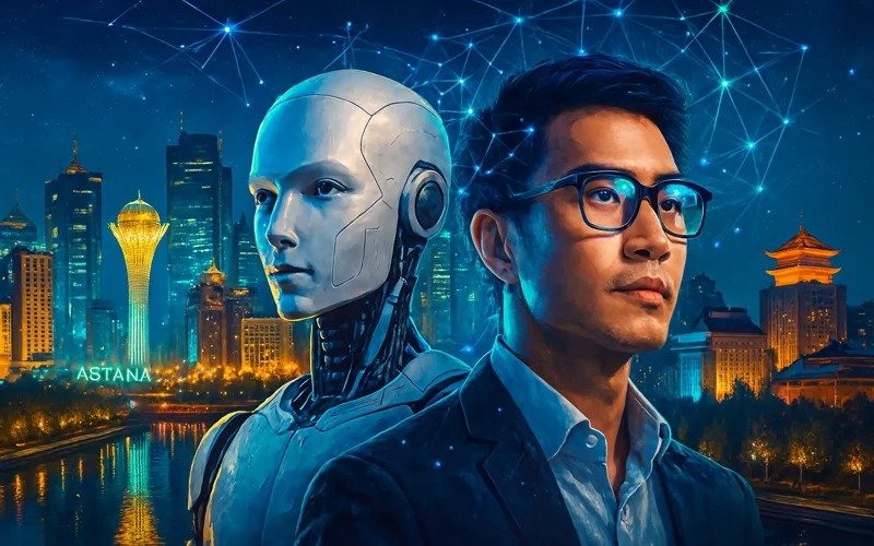 AI, human capital, artificial intelligence, robot, technology, Kazakhstan